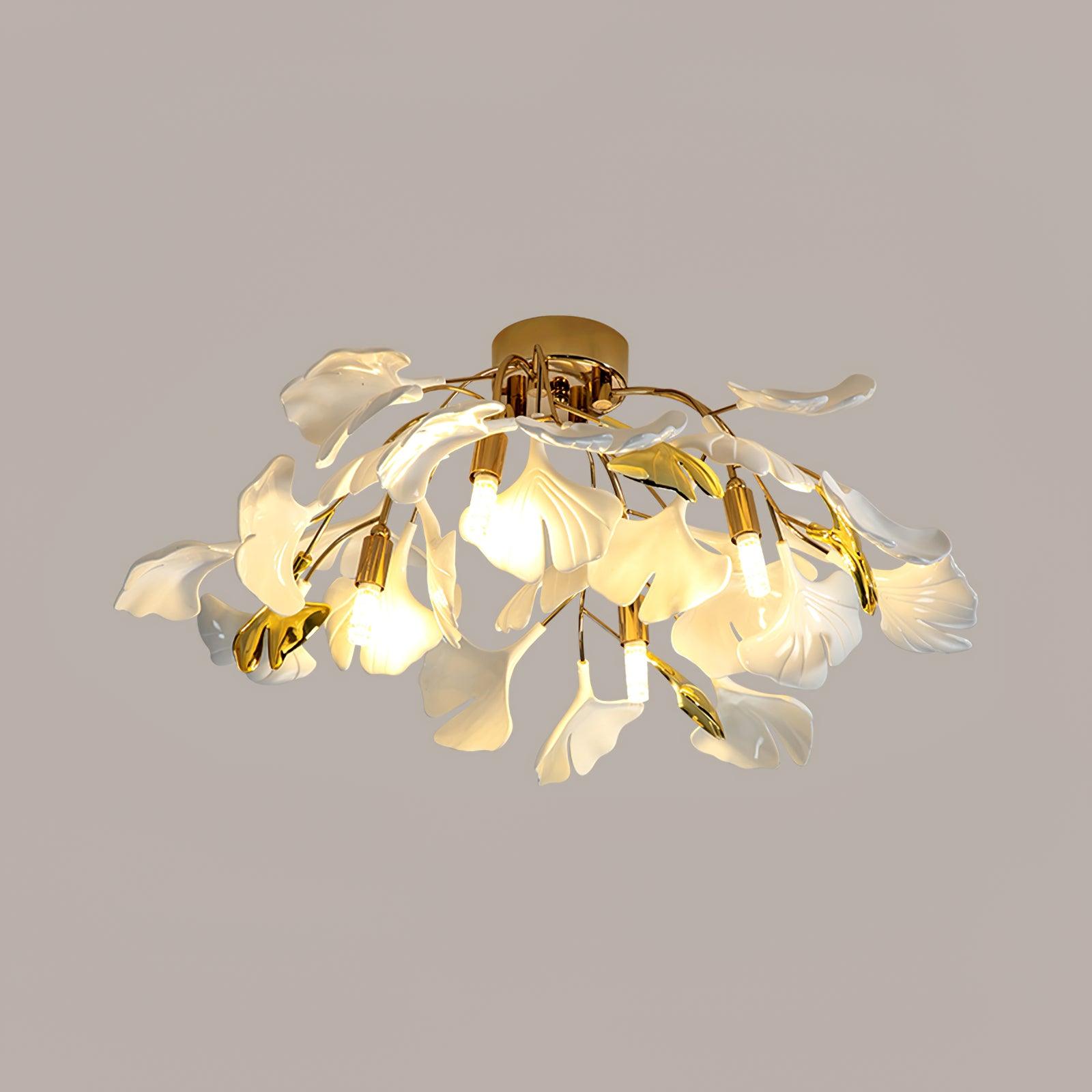 Gingko Ceiling Light Lighting Lobby