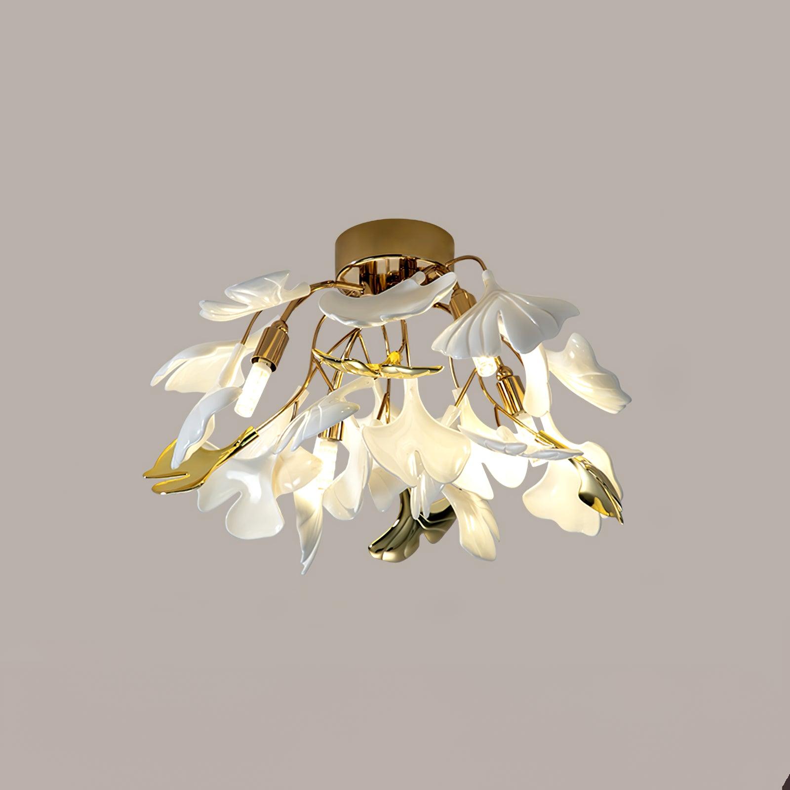 Gingko Ceiling Light Lighting Lobby