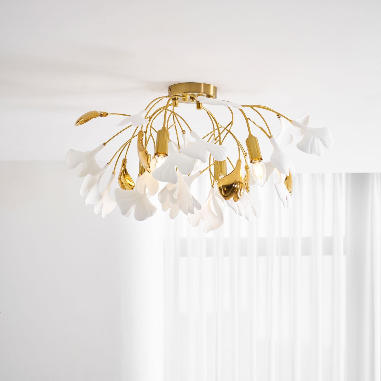 Gingko Ceiling Light Lighting Lobby