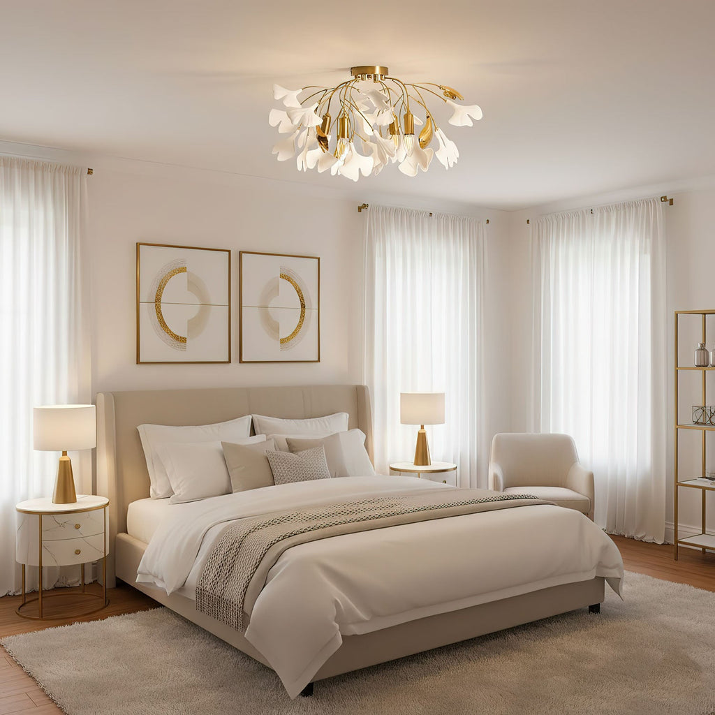 Gingko Ceiling Light Lighting Lobby