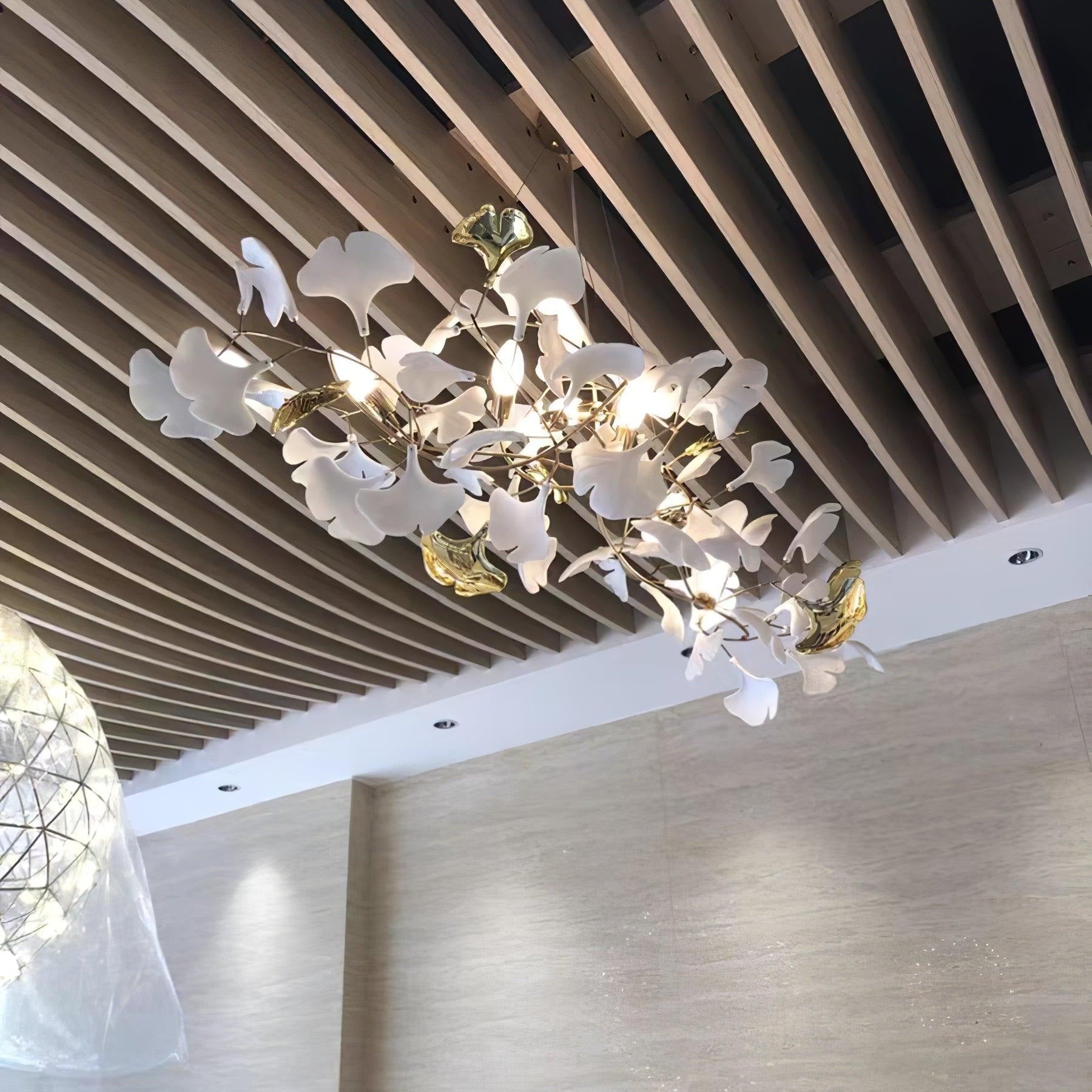 Gingko Ceiling Pendant B Lighting Lobby
