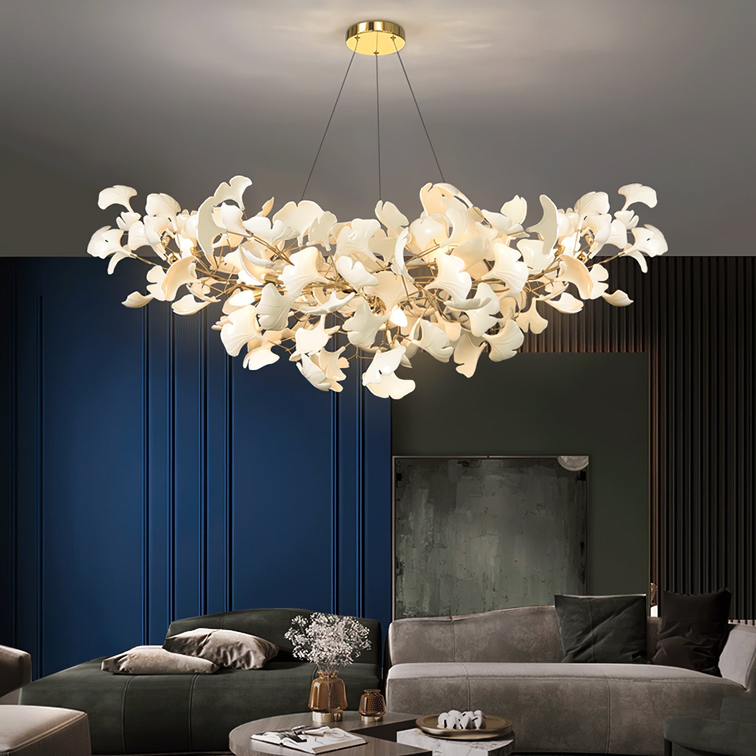Gingko Ceiling Pendant B Lighting Lobby