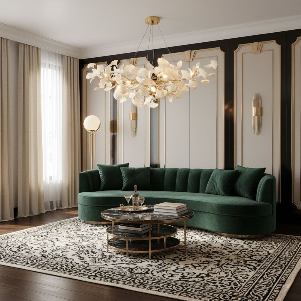 Gingko Ceiling Pendant B Lighting Lobby