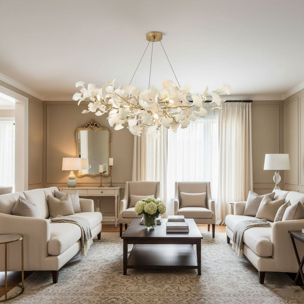 Gingko Ceiling Pendant B Lighting Lobby