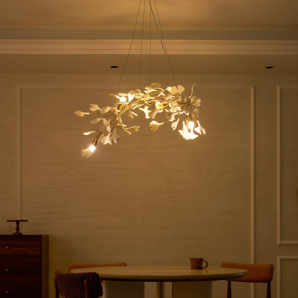 Gingko Ceiling Suspension A Lighting Lobby