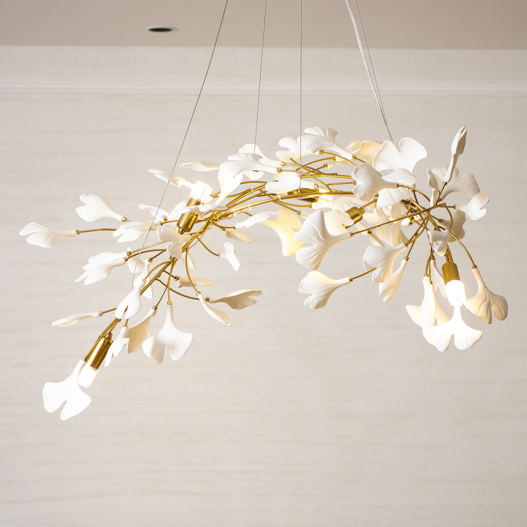 Gingko Ceiling Suspension A Lighting Lobby