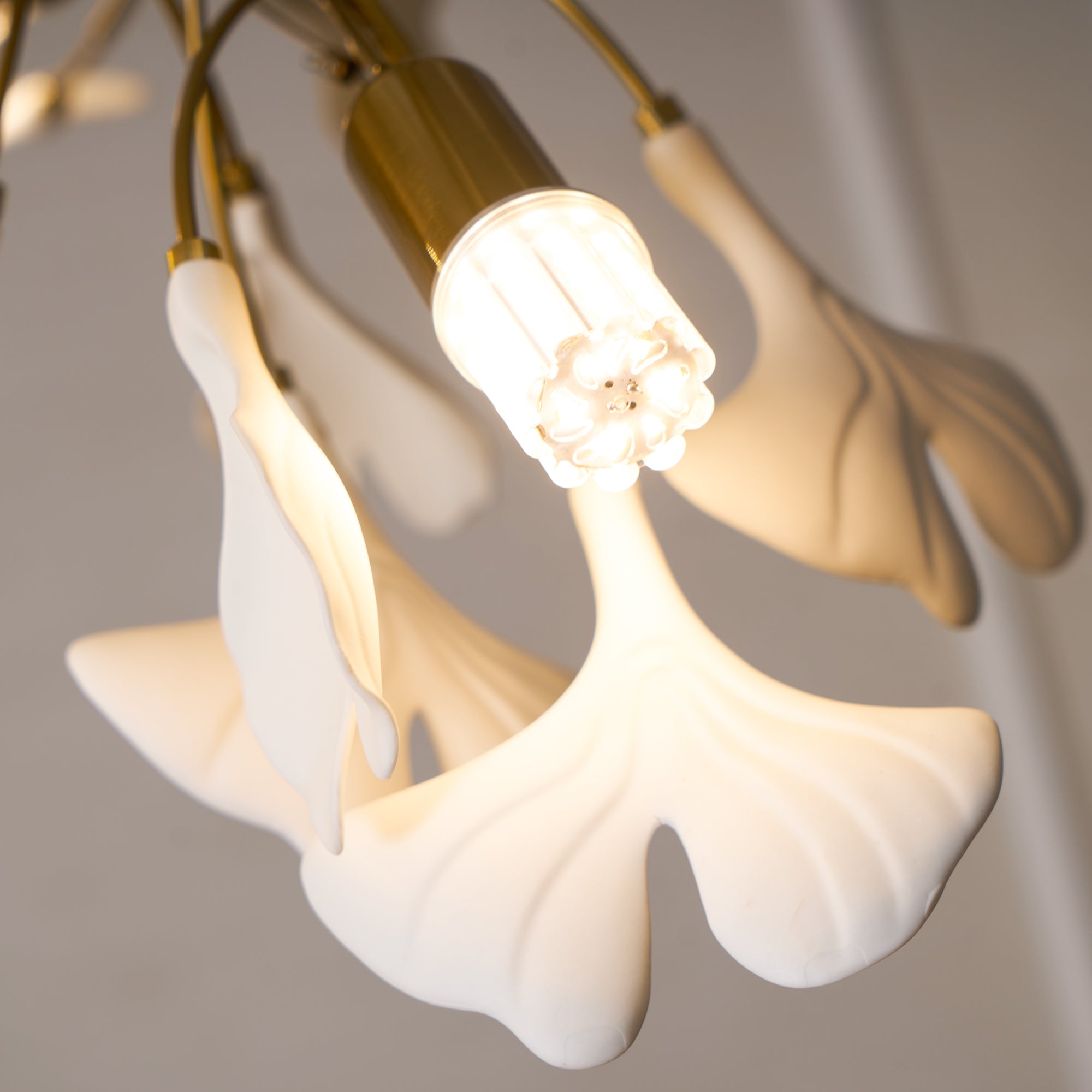 Gingko Ceiling Suspension A Lighting Lobby