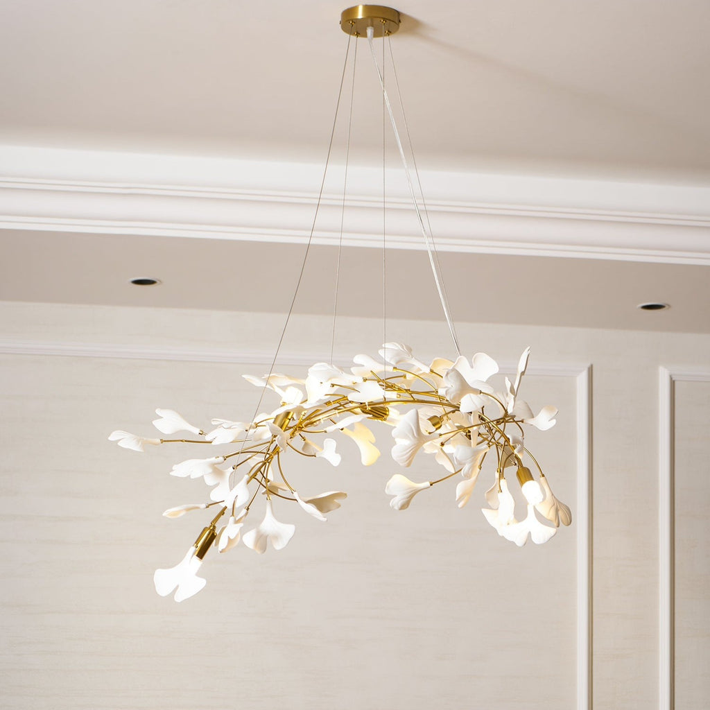Gingko Ceiling Suspension A Lighting Lobby