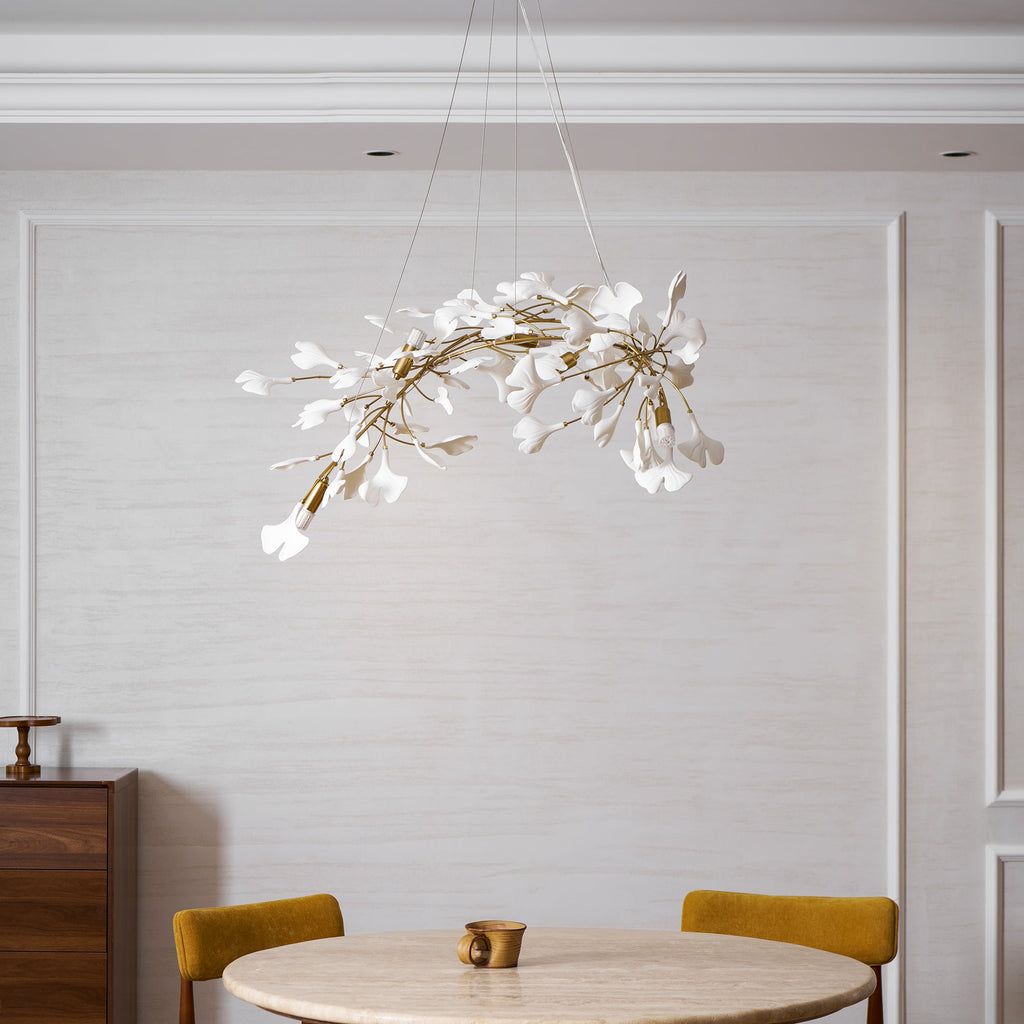 Gingko Ceiling Suspension A Lighting Lobby
