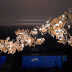 Gingko Ceiling Suspension A Lighting Lobby