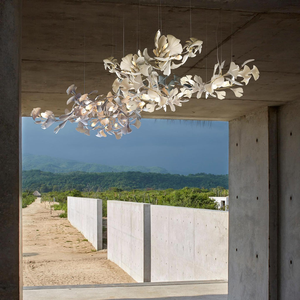 Gingko Ceiling Suspension A Lighting Lobby