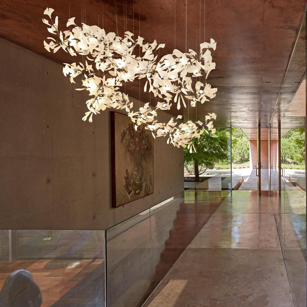 Gingko Ceiling Suspension A Lighting Lobby