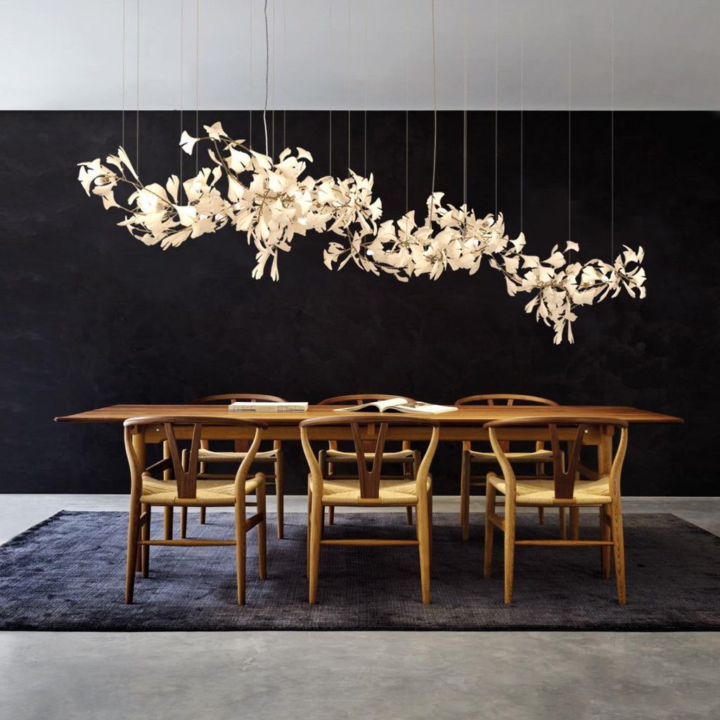 Gingko Ceiling Suspension A Lighting Lobby
