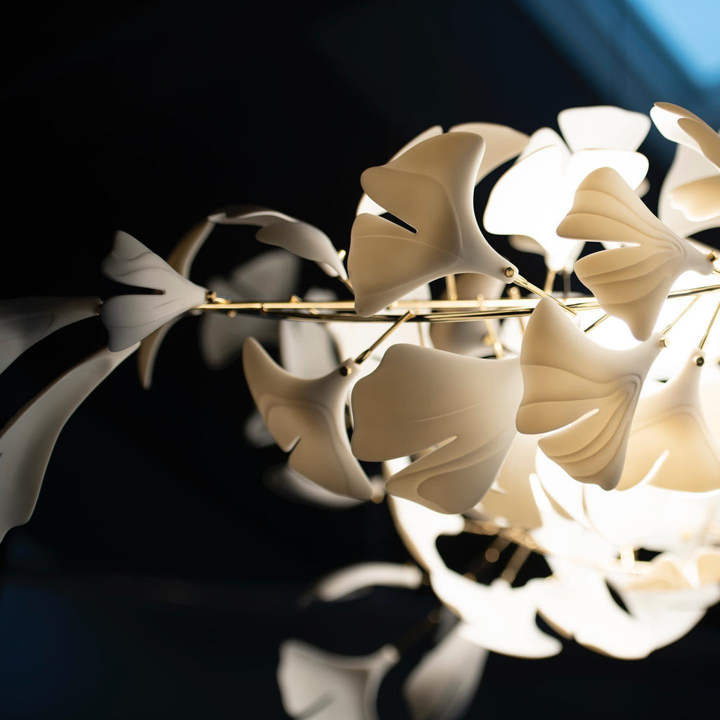 Gingko Ceiling Suspension A Lighting Lobby