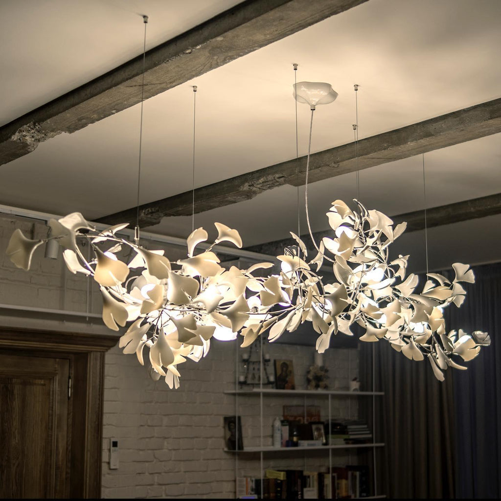 Gingko Ceiling Suspension A Lighting Lobby