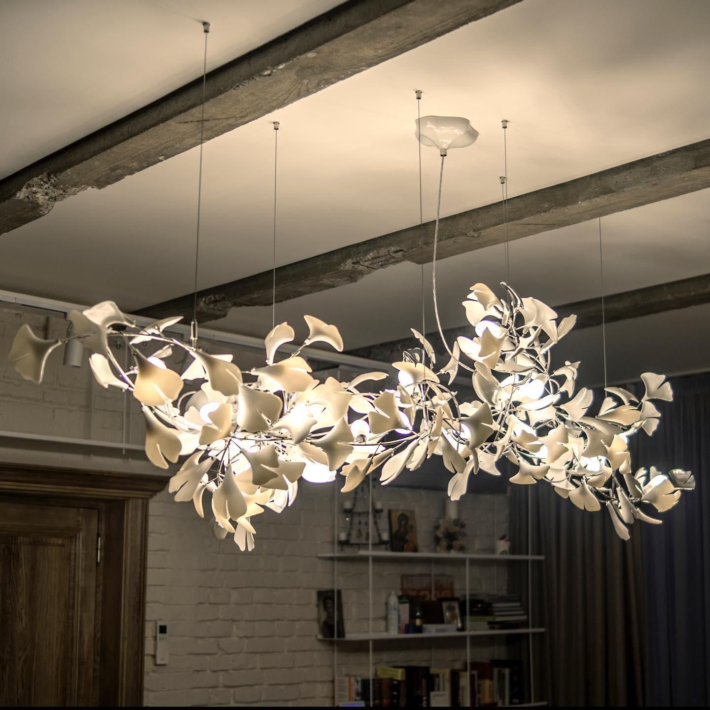 Gingko Ceiling Suspension A Lighting Lobby