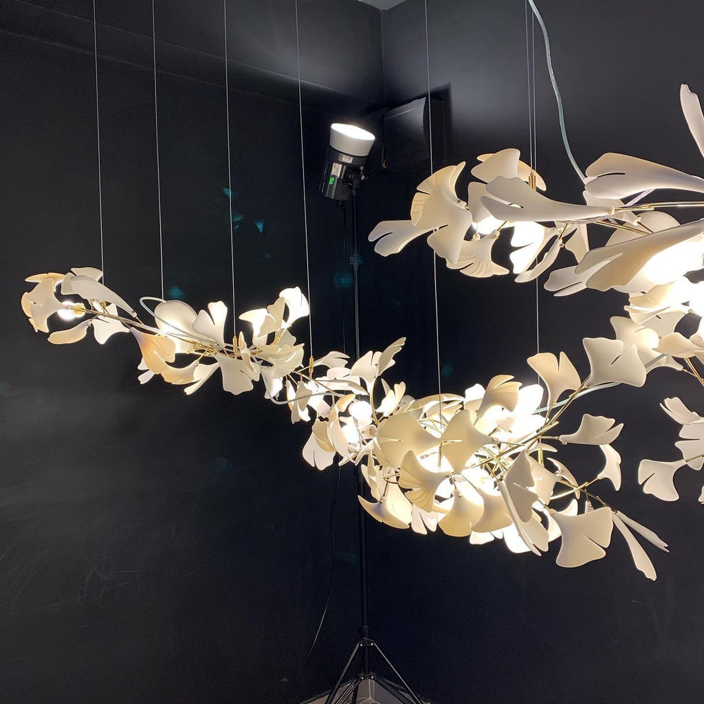 Gingko Ceiling Suspension A Lighting Lobby