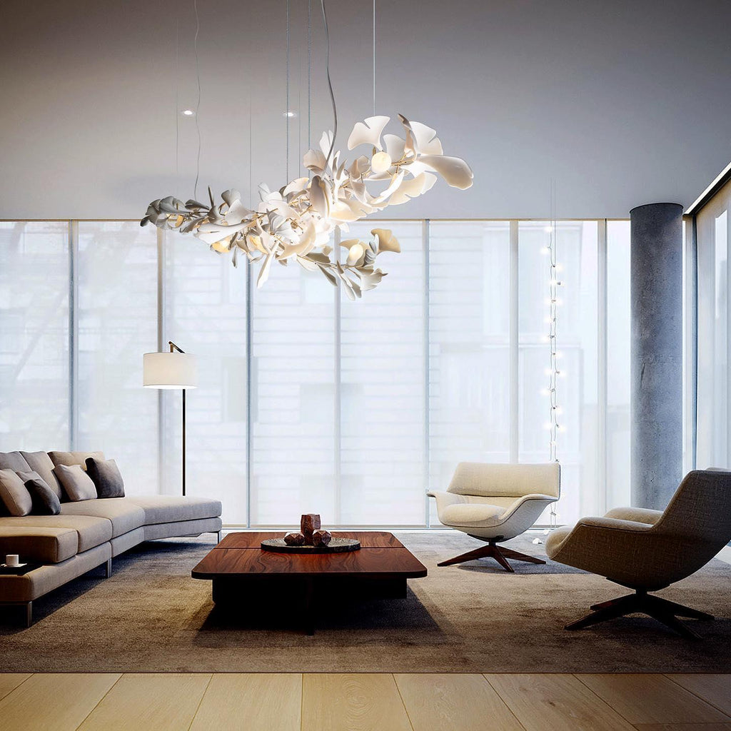 Gingko Ceiling Suspension A Lighting Lobby