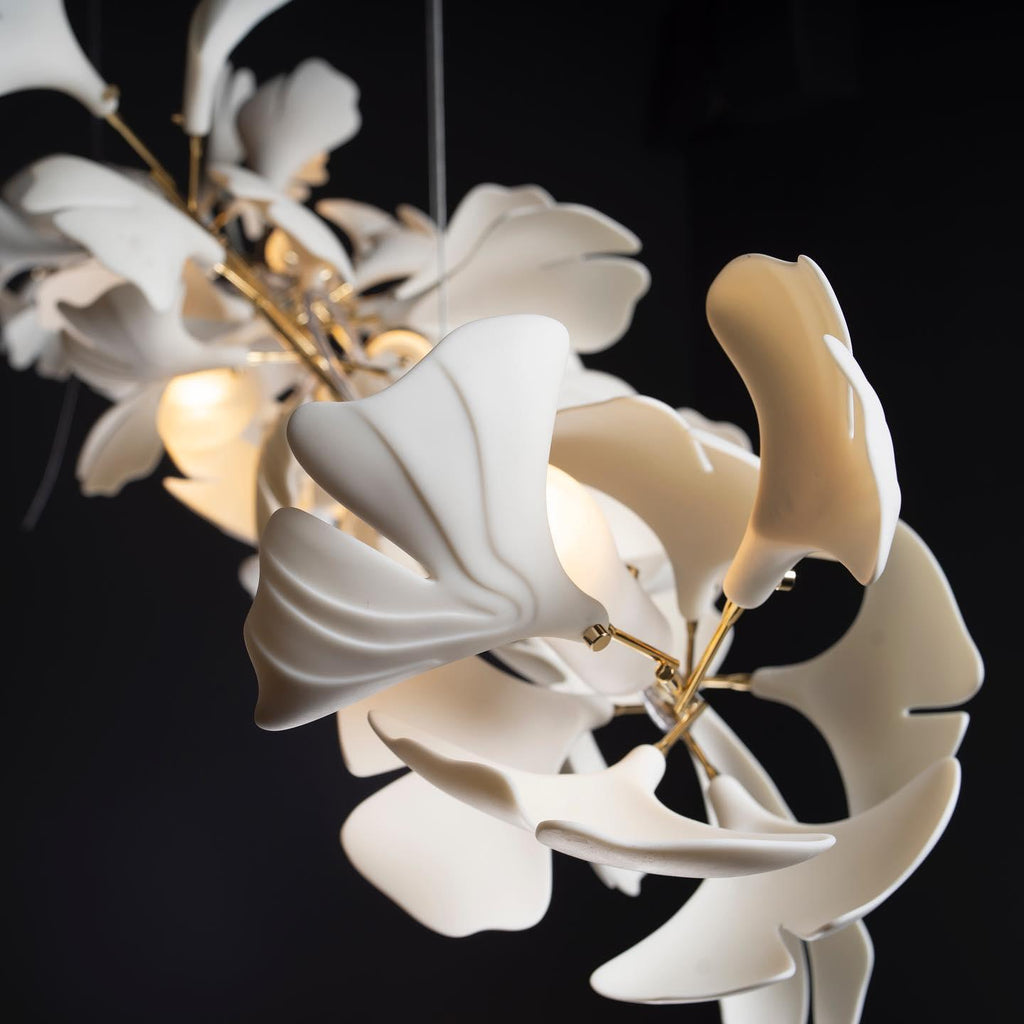 Gingko Ceiling Suspension A Lighting Lobby
