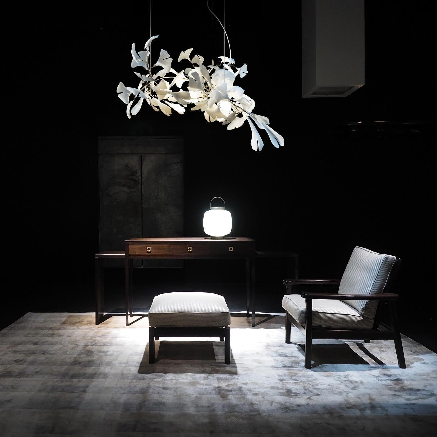 Gingko Ceiling Suspension A Lighting Lobby