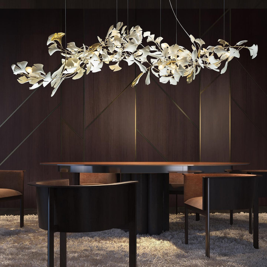Gingko Ceiling Suspension A Lighting Lobby