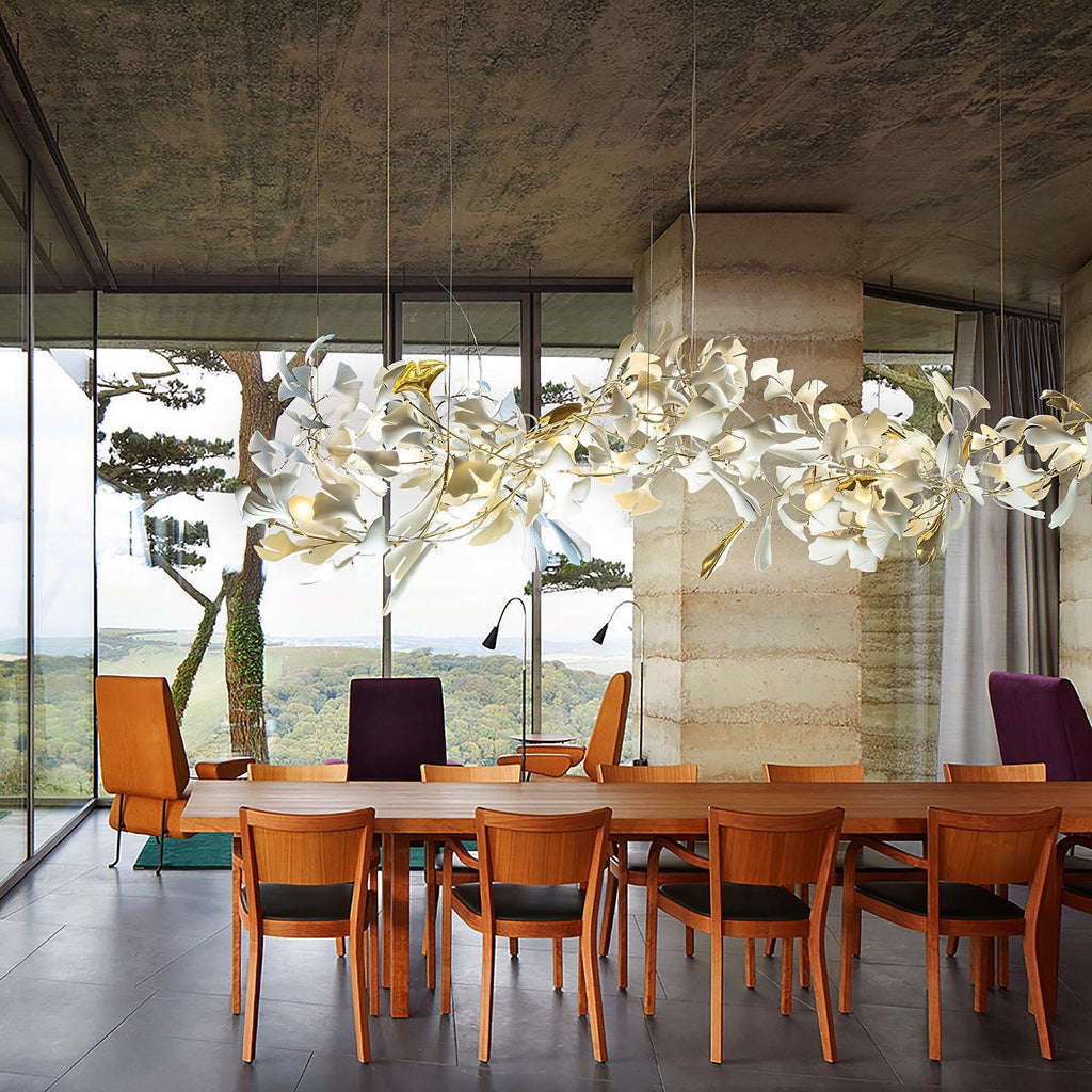 Gingko Ceiling Suspension A Lighting Lobby