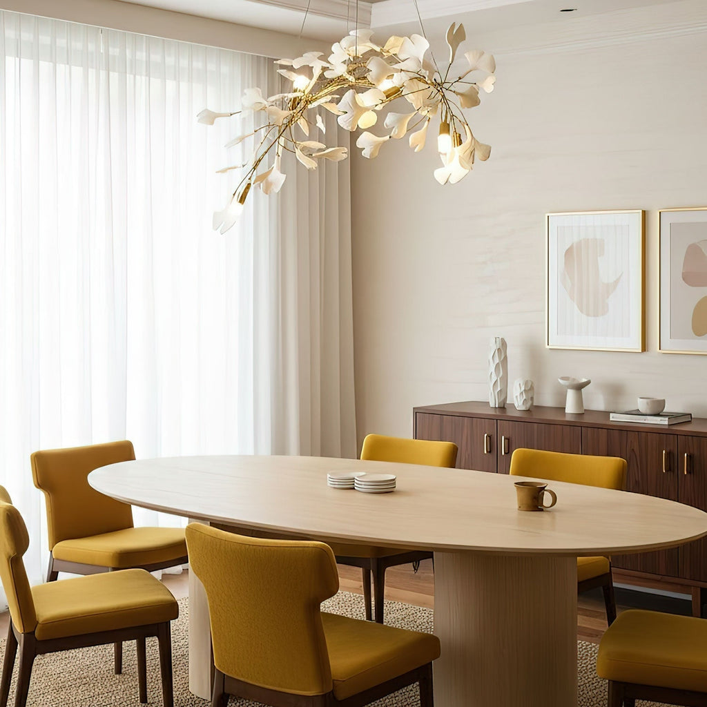Gingko Ceiling Suspension A Lighting Lobby