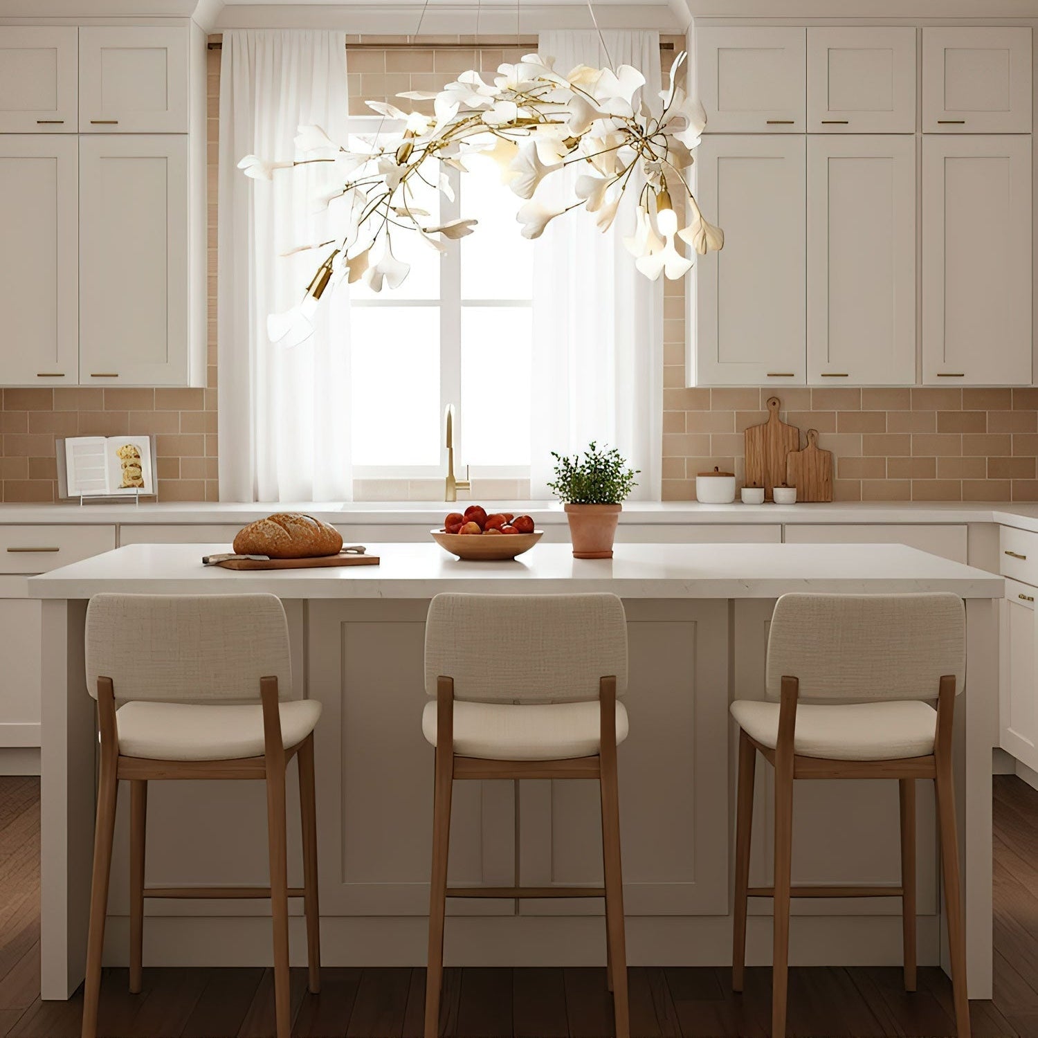 Gingko Ceiling Suspension A Lighting Lobby