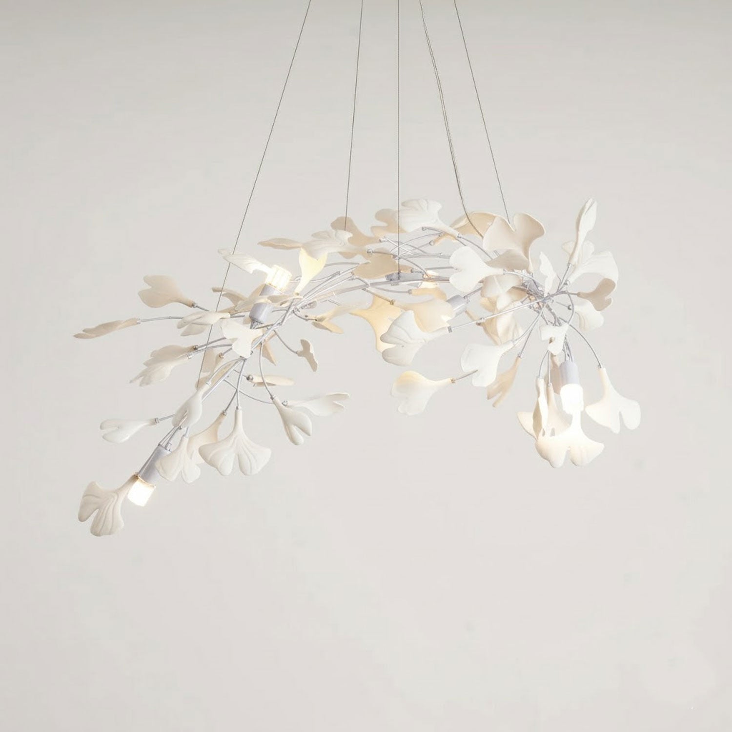 Gingko Ceiling Suspension A Lighting Lobby