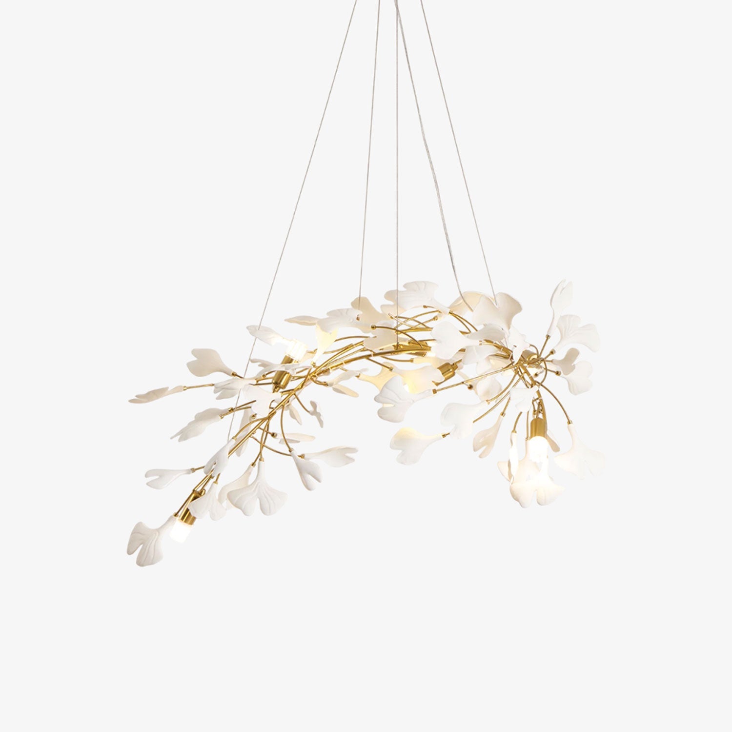 Gingko Ceiling Suspension A Lighting Lobby