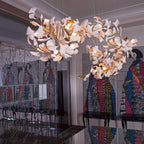 Gingko Ceiling Suspension E Lighting Lobby