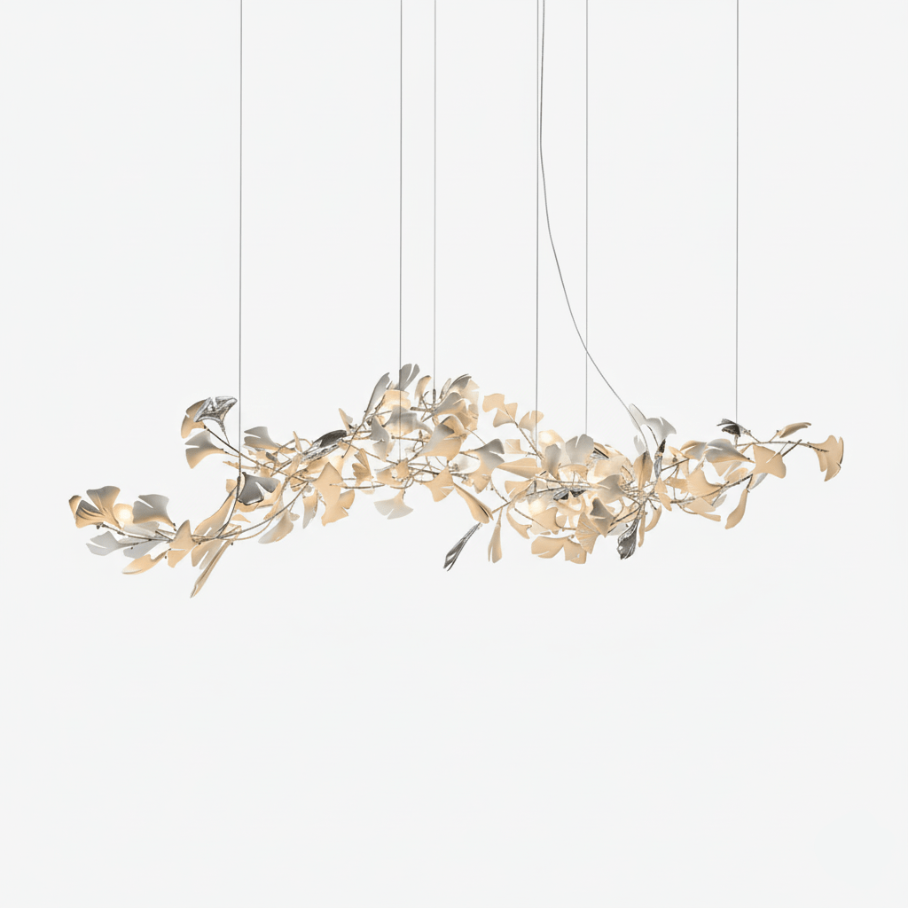 Gingko Ceiling Suspension E Lighting Lobby