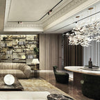 Gingko Ceiling Suspension E Lighting Lobby