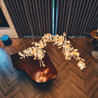 Gingko Ceiling Suspension E Lighting Lobby
