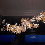 Gingko Ceiling Suspension E Lighting Lobby