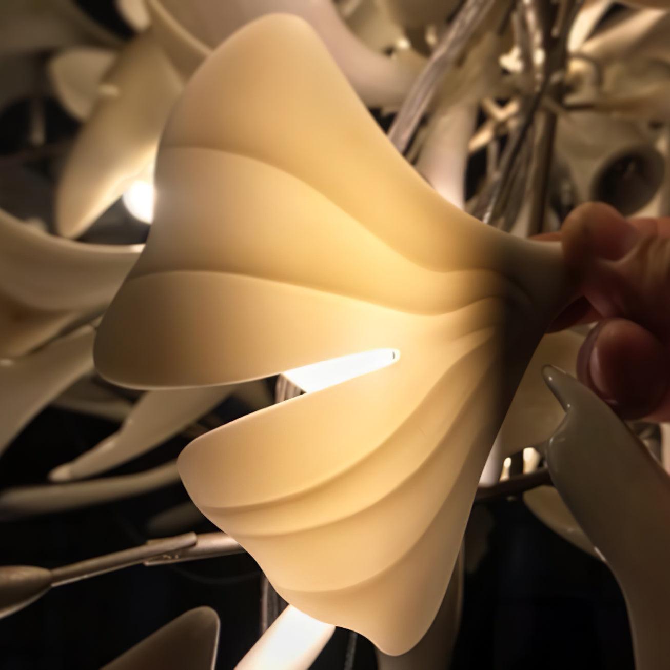 Gingko Ceiling Suspension E Lighting Lobby