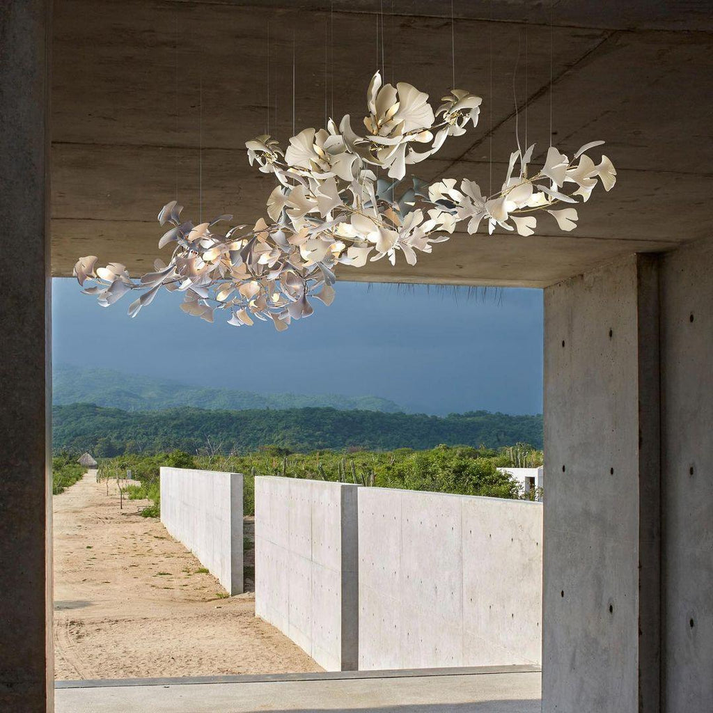 Gingko Ceiling Suspension E Lighting Lobby