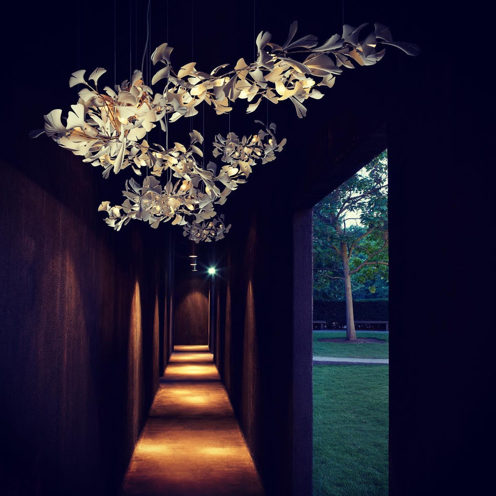 Gingko Ceiling Suspension E Lighting Lobby