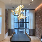 Gingko Ceiling Suspension E Lighting Lobby
