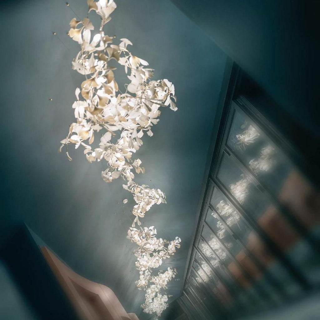 Gingko Ceiling Suspension E Lighting Lobby