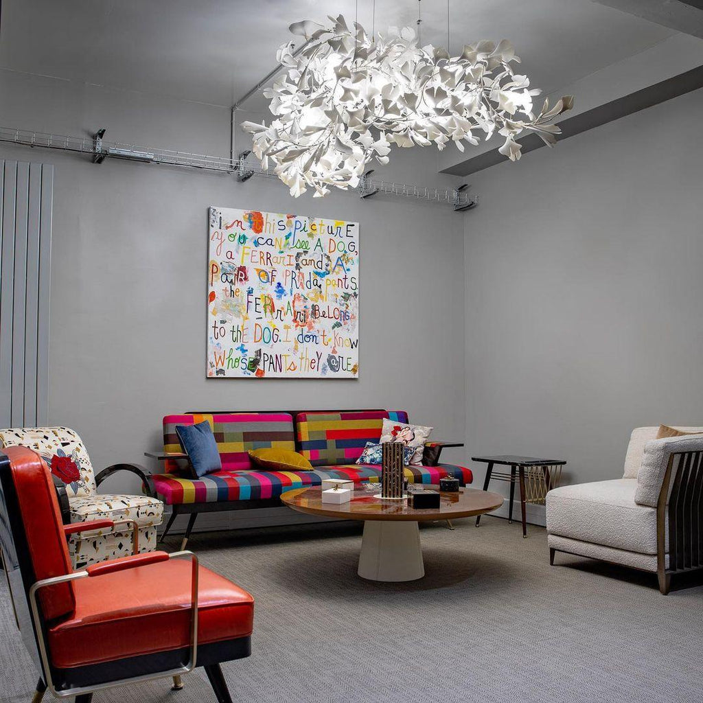 Gingko Ceiling Suspension E Lighting Lobby