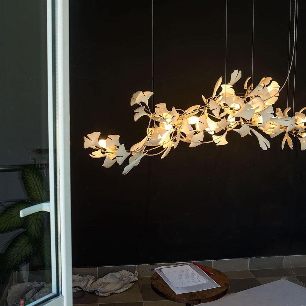 Gingko Ceiling Suspension E Lighting Lobby