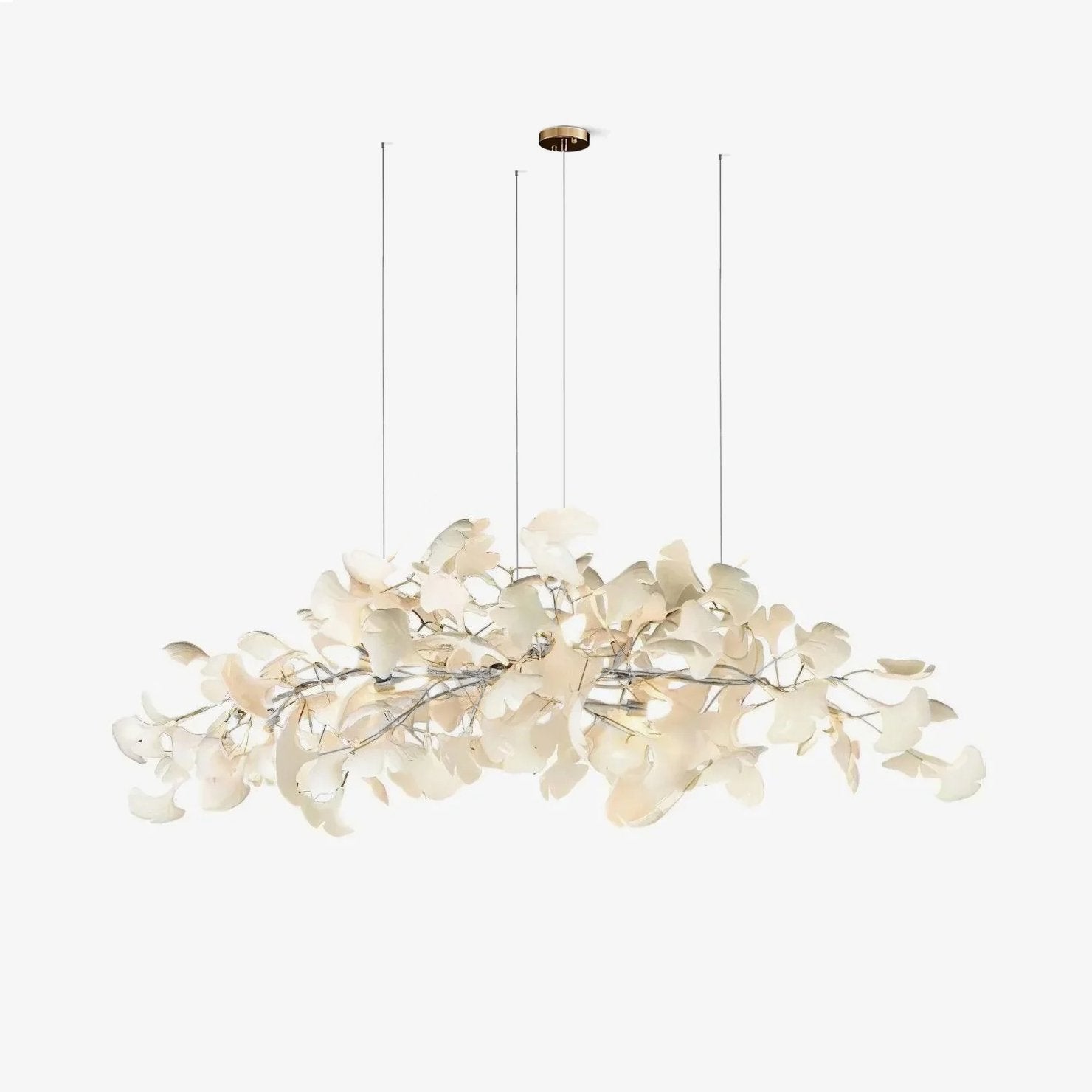 Gingko Ceiling Suspension N Lighting Lobby