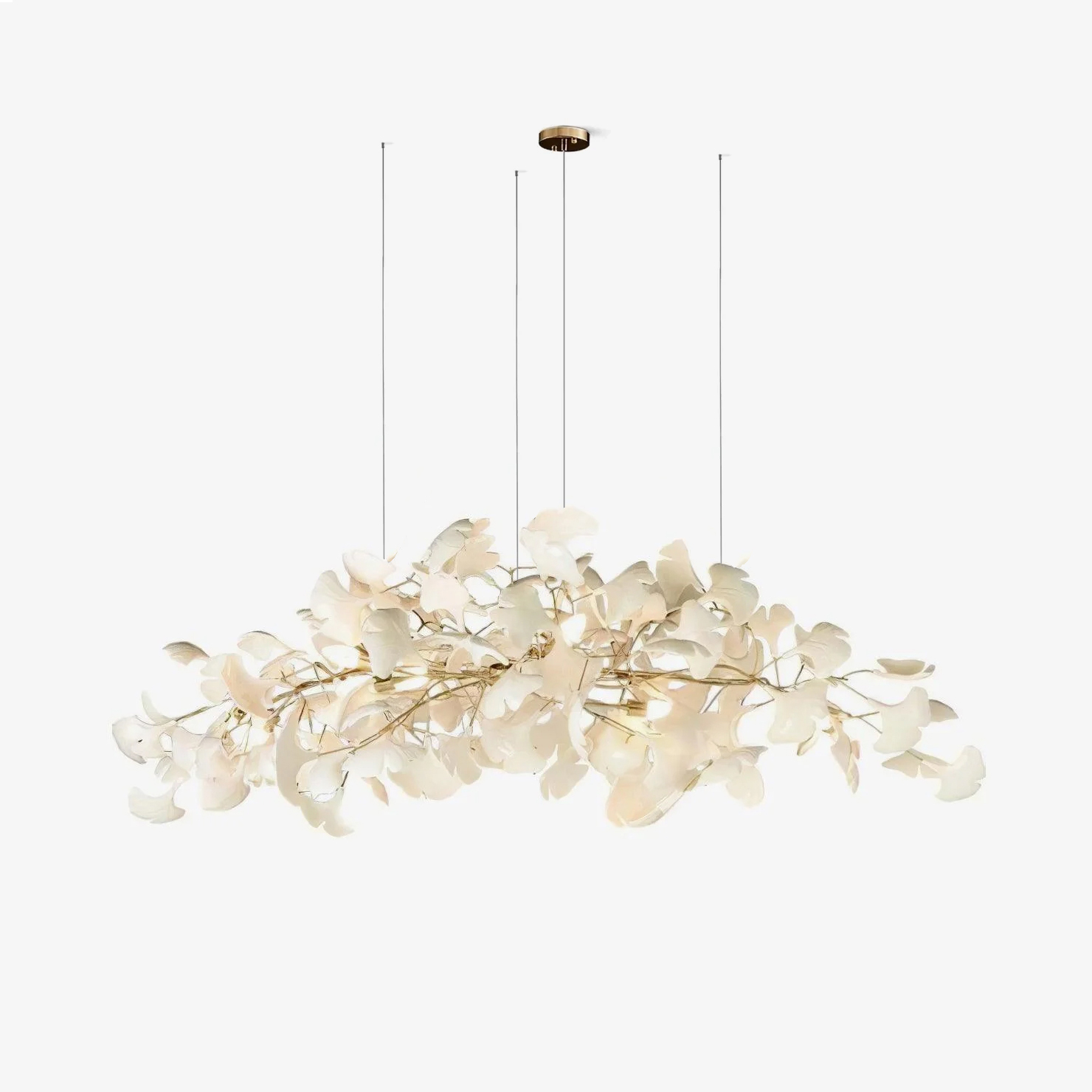 Gingko Ceiling Suspension N Lighting Lobby