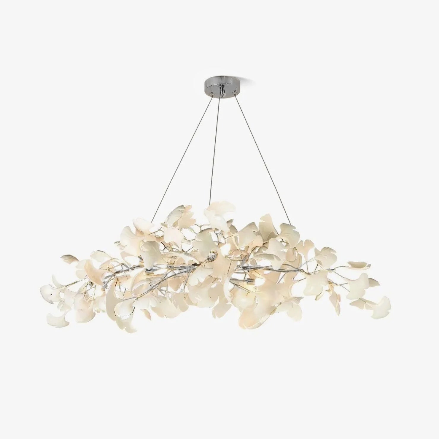 Gingko Ceiling Suspension N Lighting Lobby
