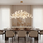 Gingko Ceiling Suspension N Lighting Lobby