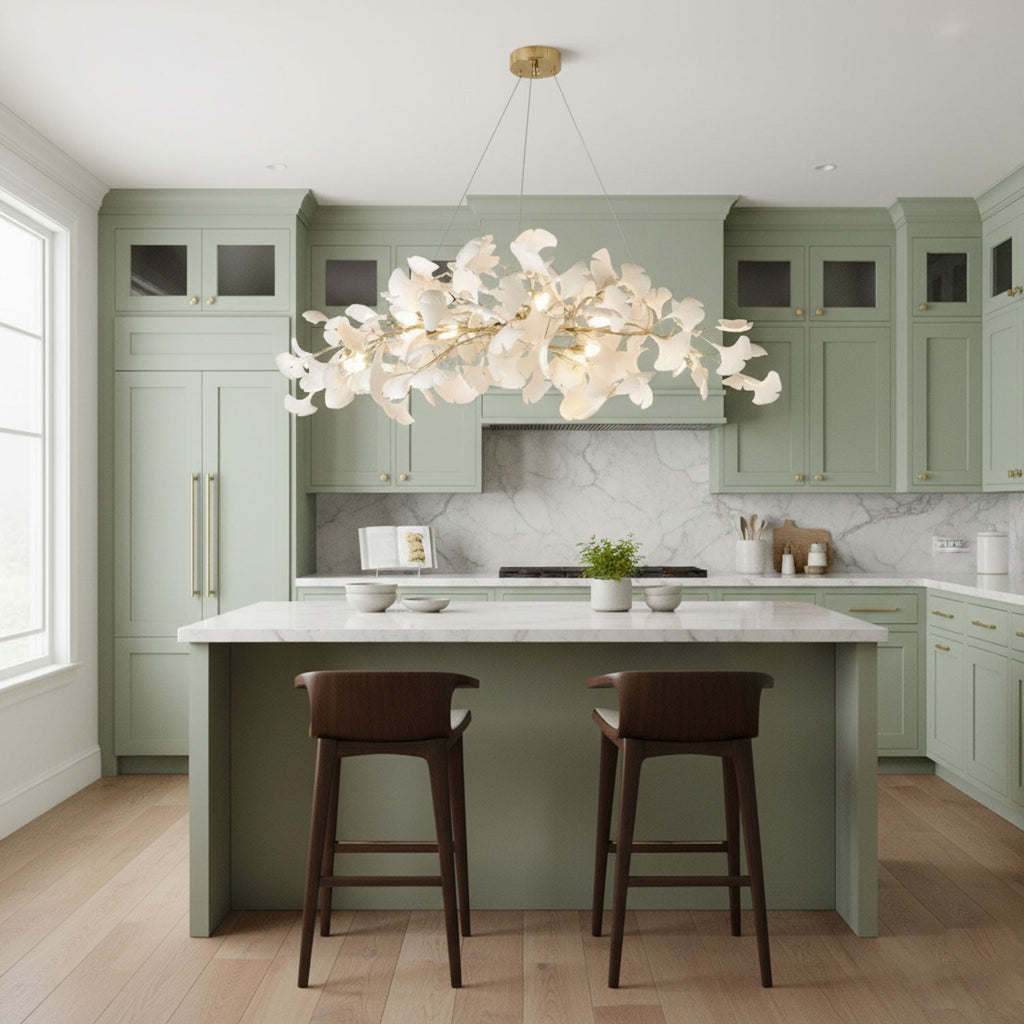 Gingko Ceiling Suspension N Lighting Lobby