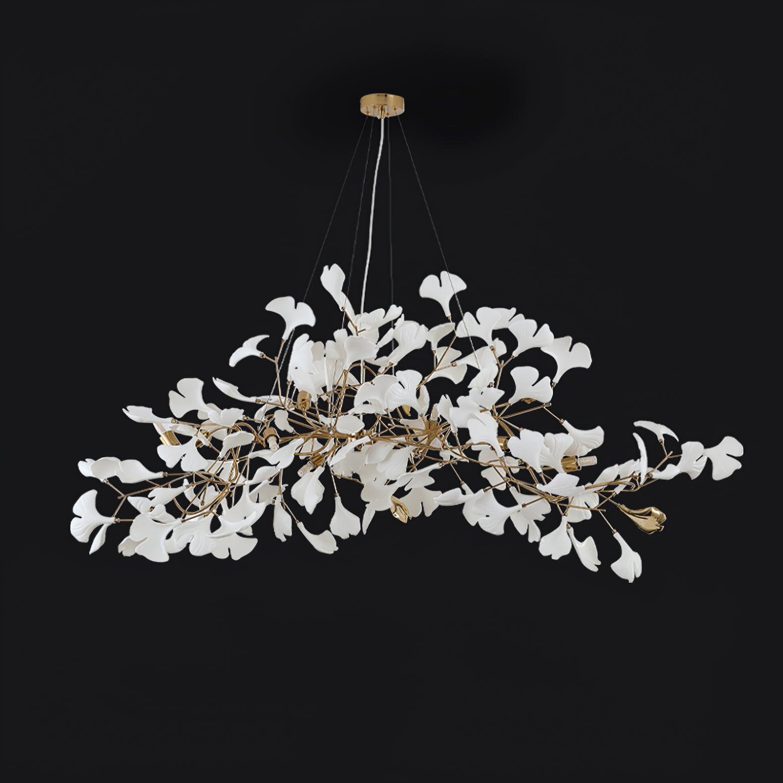 Gingko Ceiling Suspension N Lighting Lobby