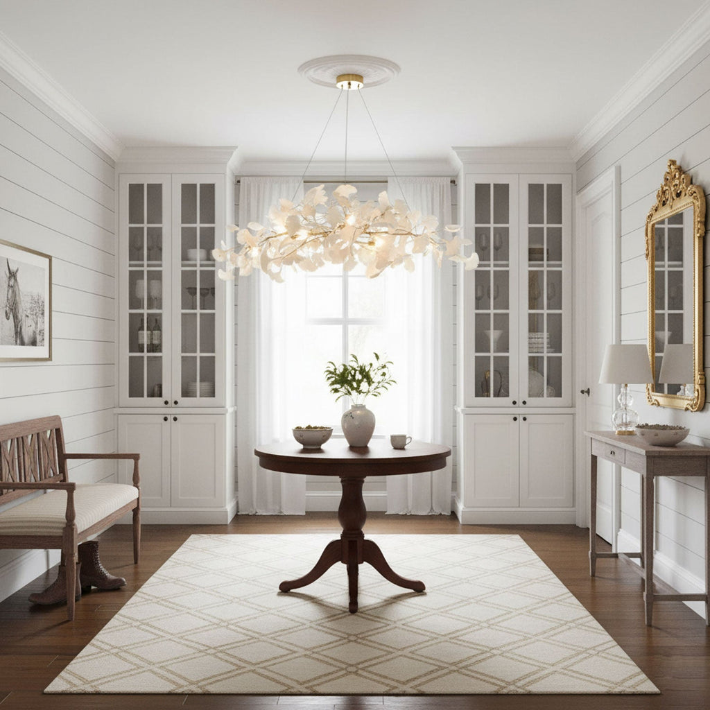 Gingko Ceiling Suspension N Lighting Lobby
