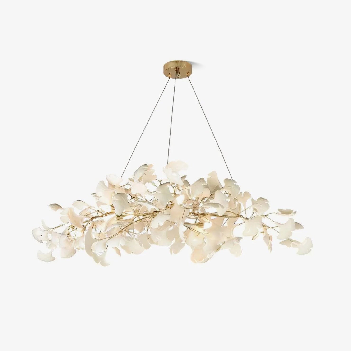 Gingko Ceiling Suspension N Lighting Lobby